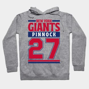 New York Giants Pinnock 27 Edition 3 Hoodie